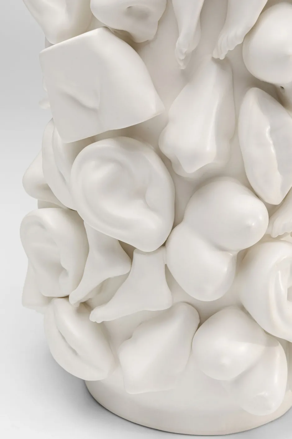 KARE Vase Body Parts Weiß 36cm