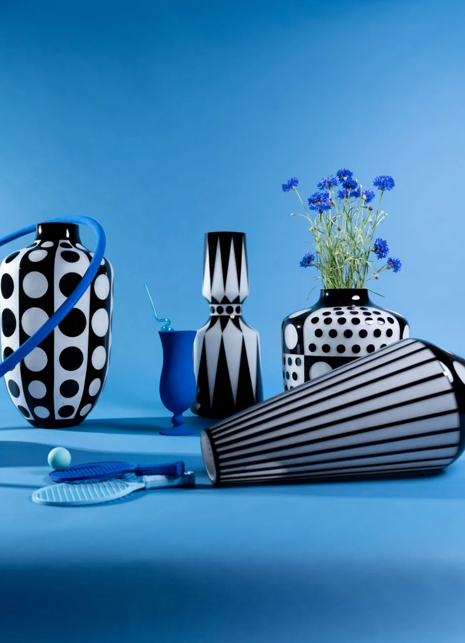 KARE Vase Brillar Cylinder 44cm