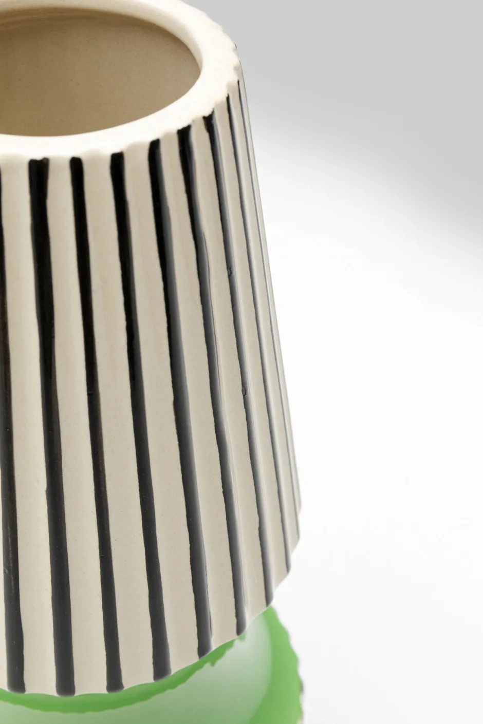 KARE Vase Calabria Grün 26cm