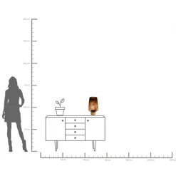 KARE Vase Caramel 41cm