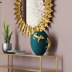 KARE Vase Chameleon Jack Fruit 39