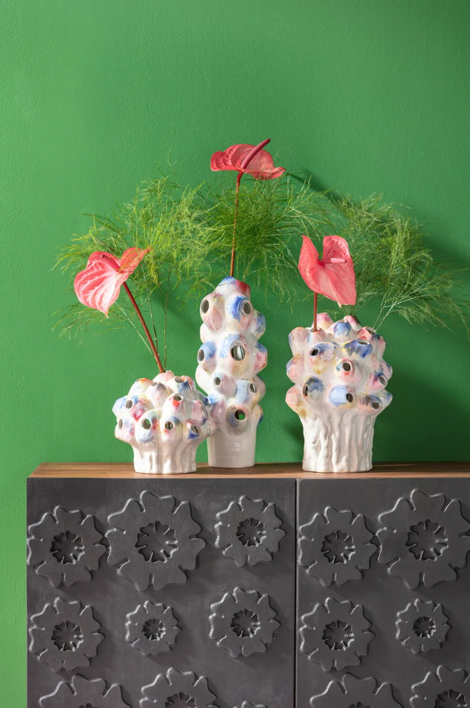 KARE Vase Collina Colore 33cm