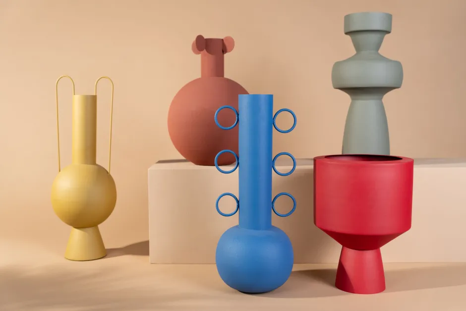 KARE Vase Curly 53cm