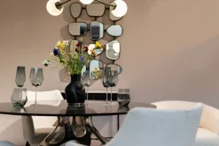 KARE Vase Donna Schwarz 22cm