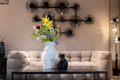 KARE Vase Donna Schwarz 22cm