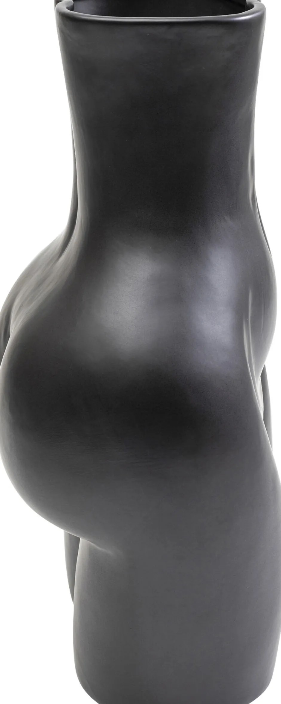 KARE Vase Donna Schwarz 40cm