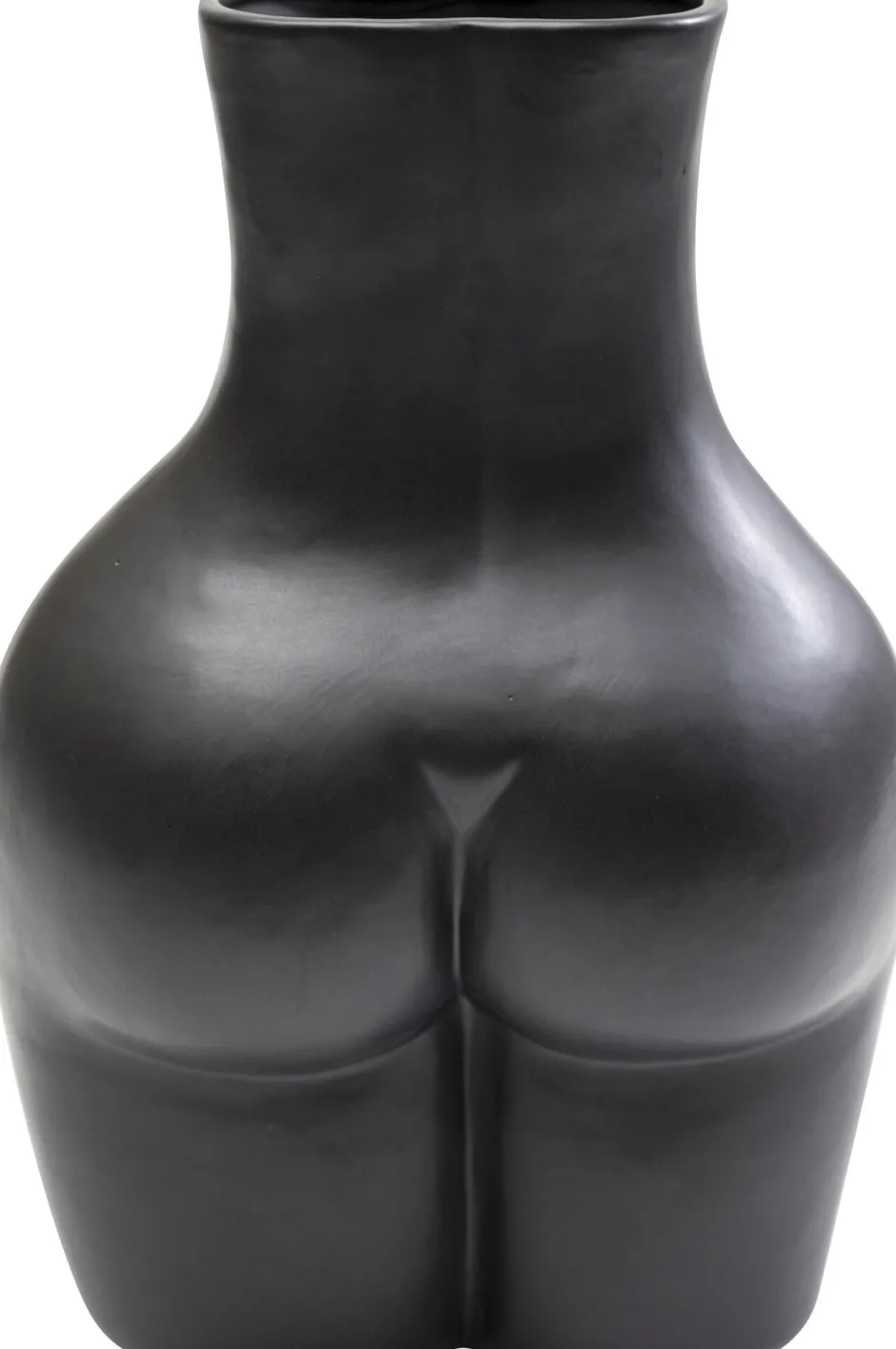 KARE Vase Donna Schwarz 40cm