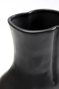 KARE Vase Donna Schwarz 40cm