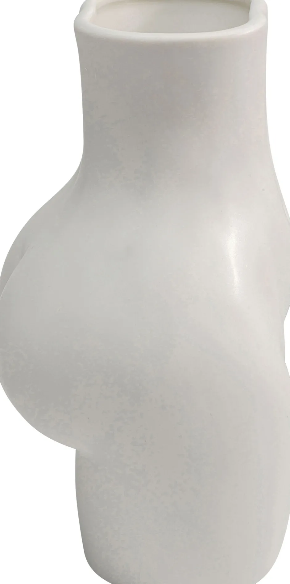 KARE Vase Donna Weiß 22cm