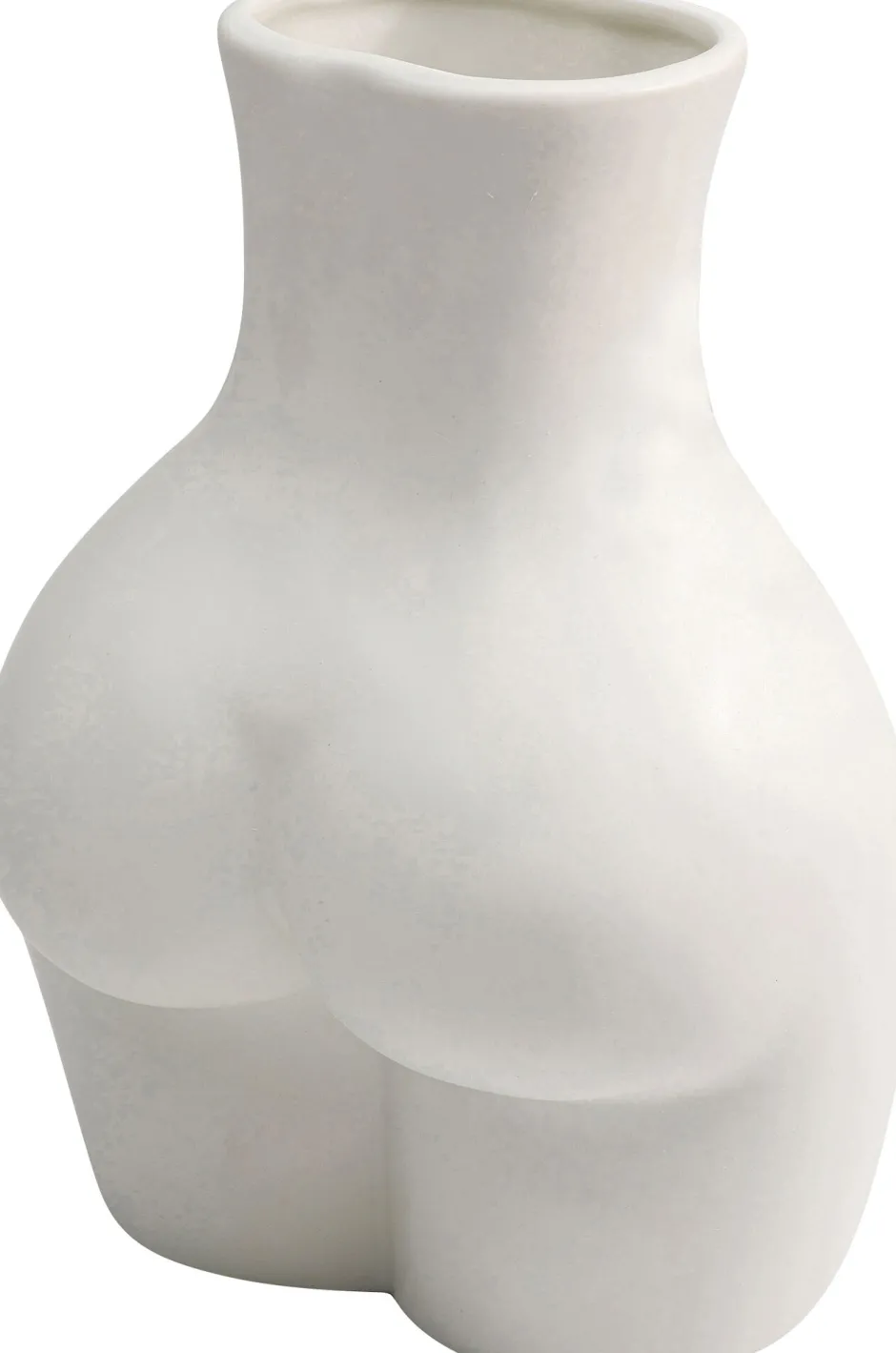 KARE Vase Donna Weiß 22cm