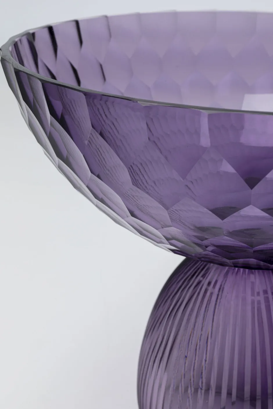 KARE Vase Duetto Lila 23cm