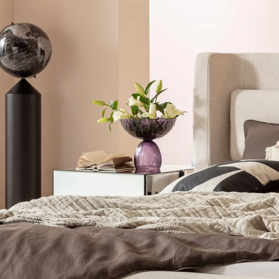 KARE Vase Duetto Lila 23cm