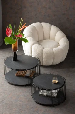 KARE Vase Enigma Braun 41cm