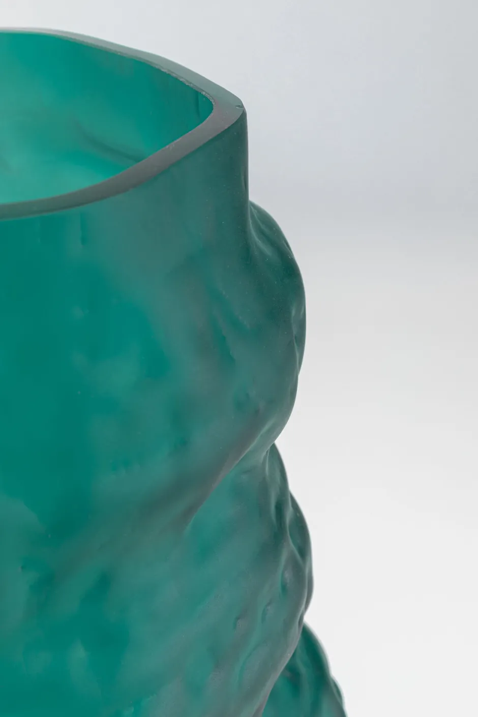 KARE Vase Enrique Türkis 47cm