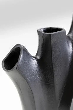 KARE Vase Flame Schwarz 29cm