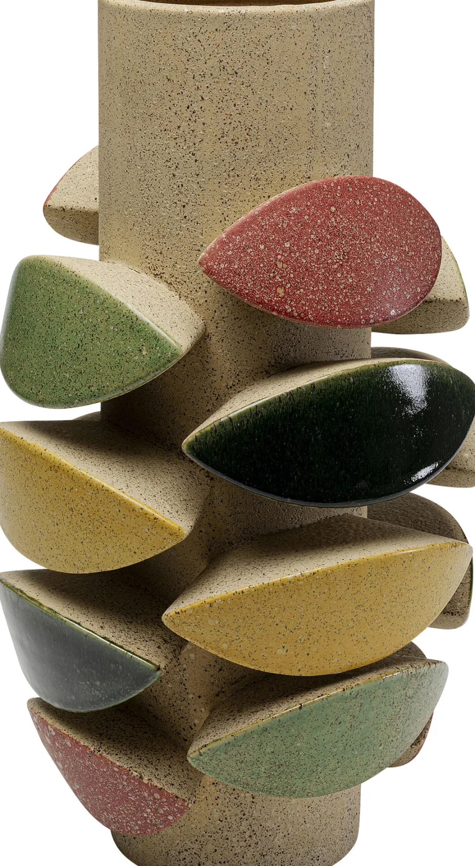 KARE Vase Foglie Colore 40cm