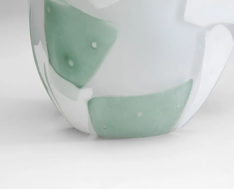 KARE Vase Galicia Grün 28cm