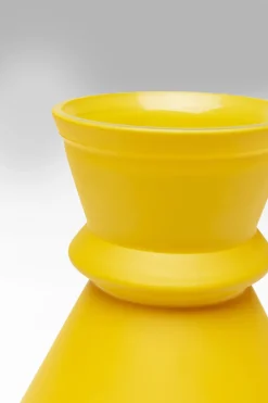 KARE Vase Gina Gelb 25cm