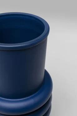 KARE Vase Gina Trible Blau 17cm
