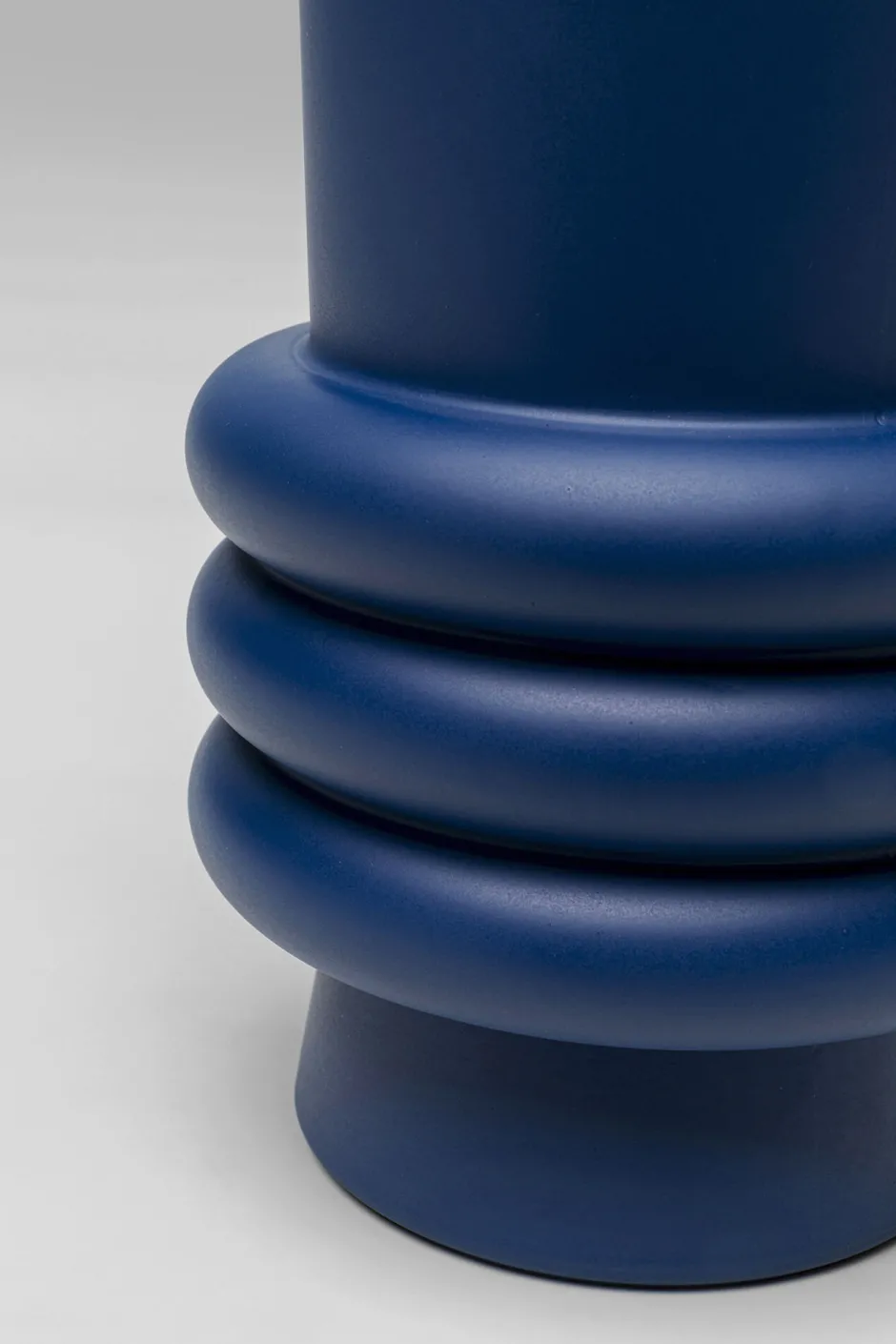 KARE Vase Gina Trible Blau 17cm