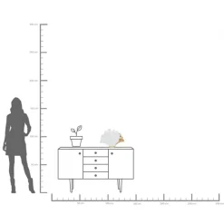 KARE Vase Ginkgo Elegance 45cm