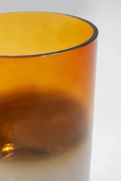 KARE Vase Glow Orange 20cm