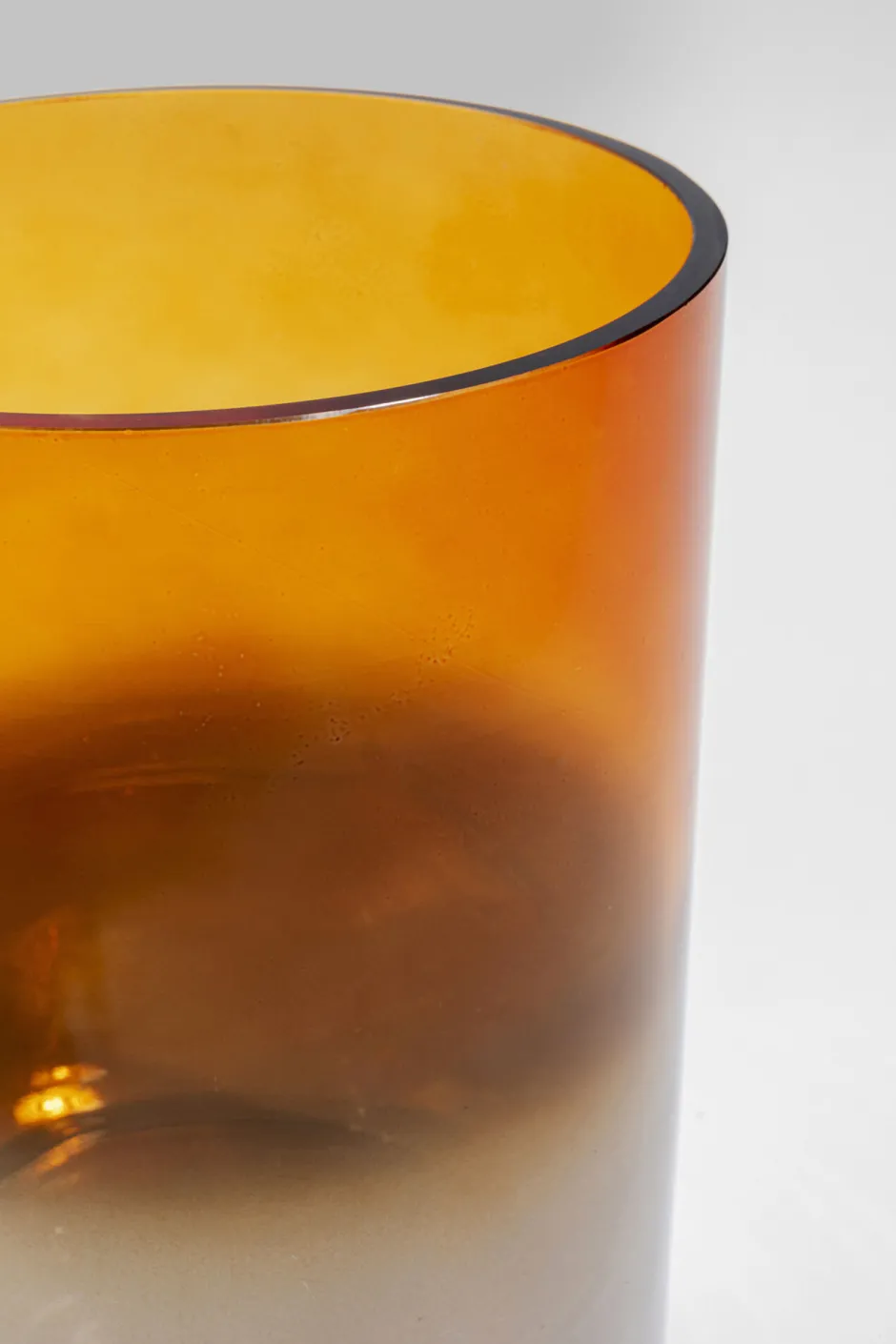 KARE Vase Glow Orange 20cm