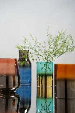 KARE Vase Glow Orange 20cm