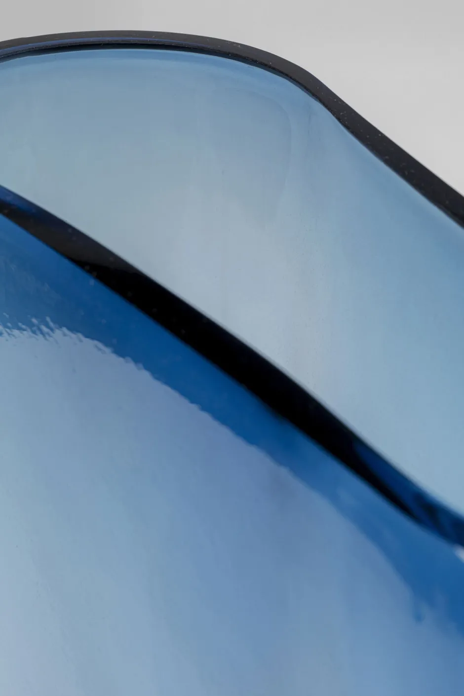 KARE Vase Grazioso Blau 40cm