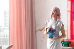 KARE Vase Grazioso Dunkelblau 22cm