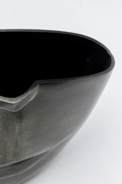 KARE Vase Half Face Anthrazit 31cm