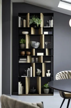 KARE Vase Half Face Anthrazit 31cm