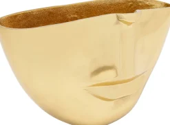 KARE Vase Half Face Gold 38cm