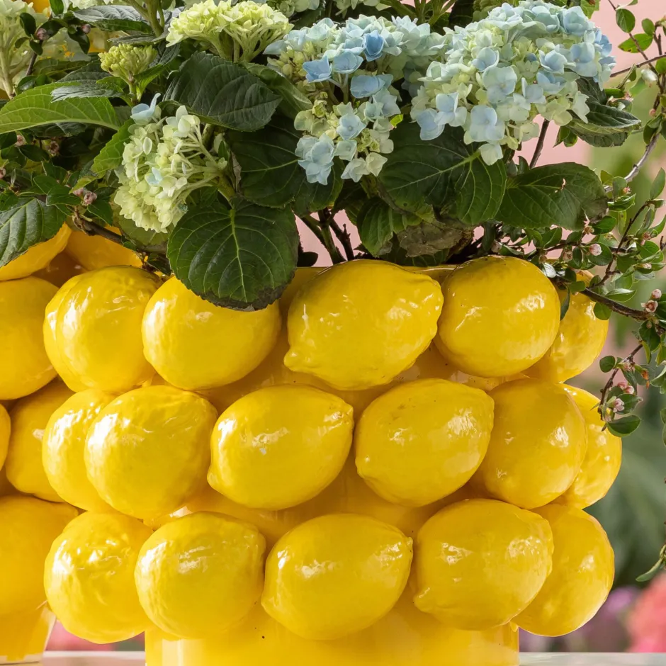 KARE Vase Lemon Juice 19cm