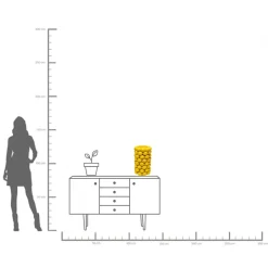 KARE Vase Lemon Juice 43cm