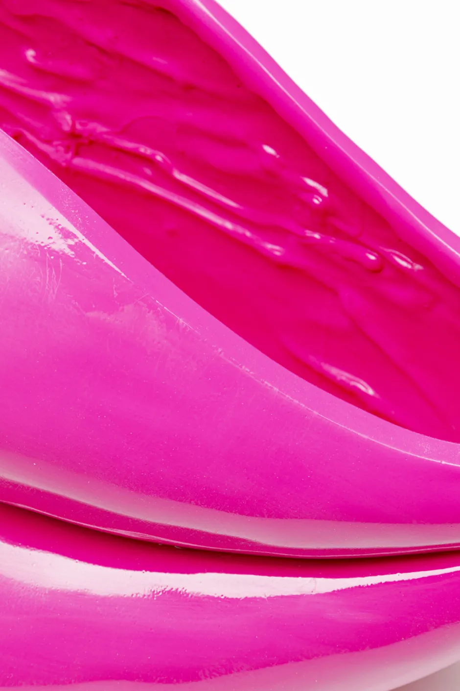 KARE Vase Lips Pink 28cm