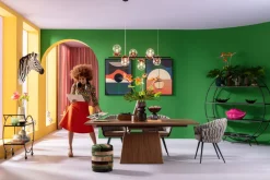 KARE Vase Lips Pink 28cm