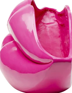 KARE Vase Lips Pink 28cm