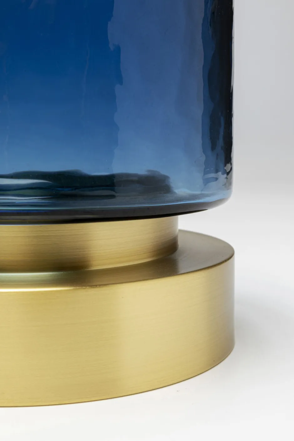 KARE Vase Lumi Blau 18cm