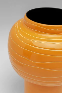KARE Vase Mamba Orange 26cm