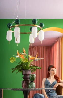 KARE Vase Marvelous Duo Pink 36cm