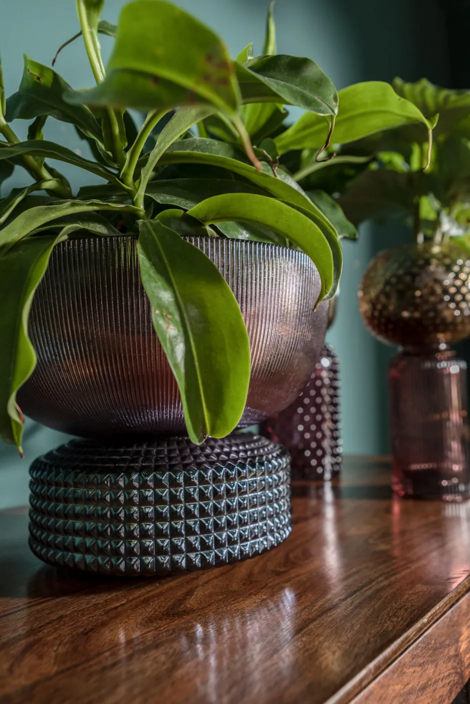 KARE Vase Marvelous Duo Rot Blau 21