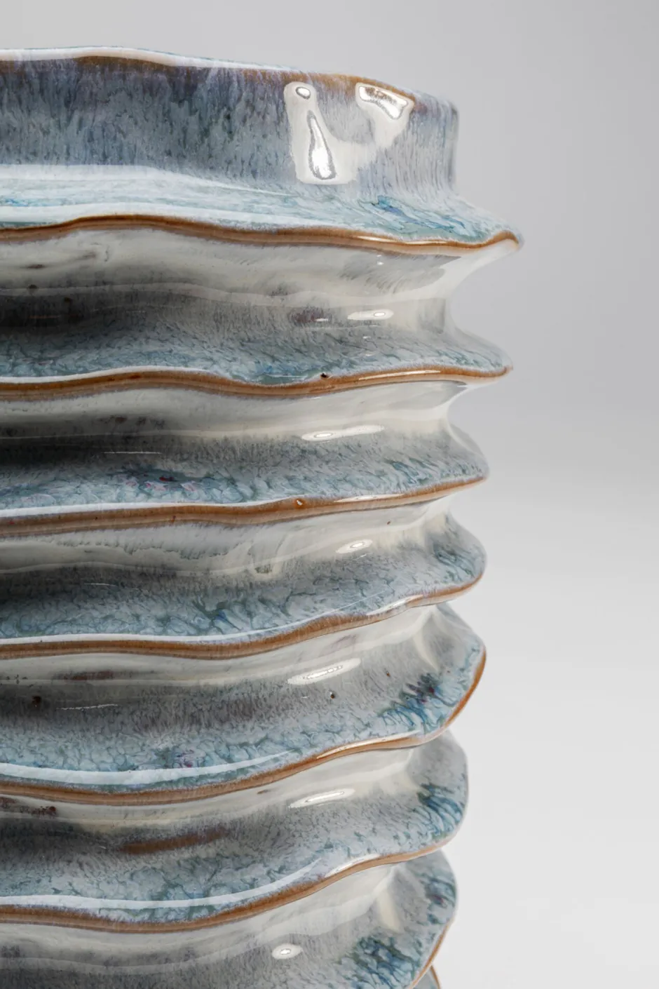 KARE Vase Mina Riffle 24cm