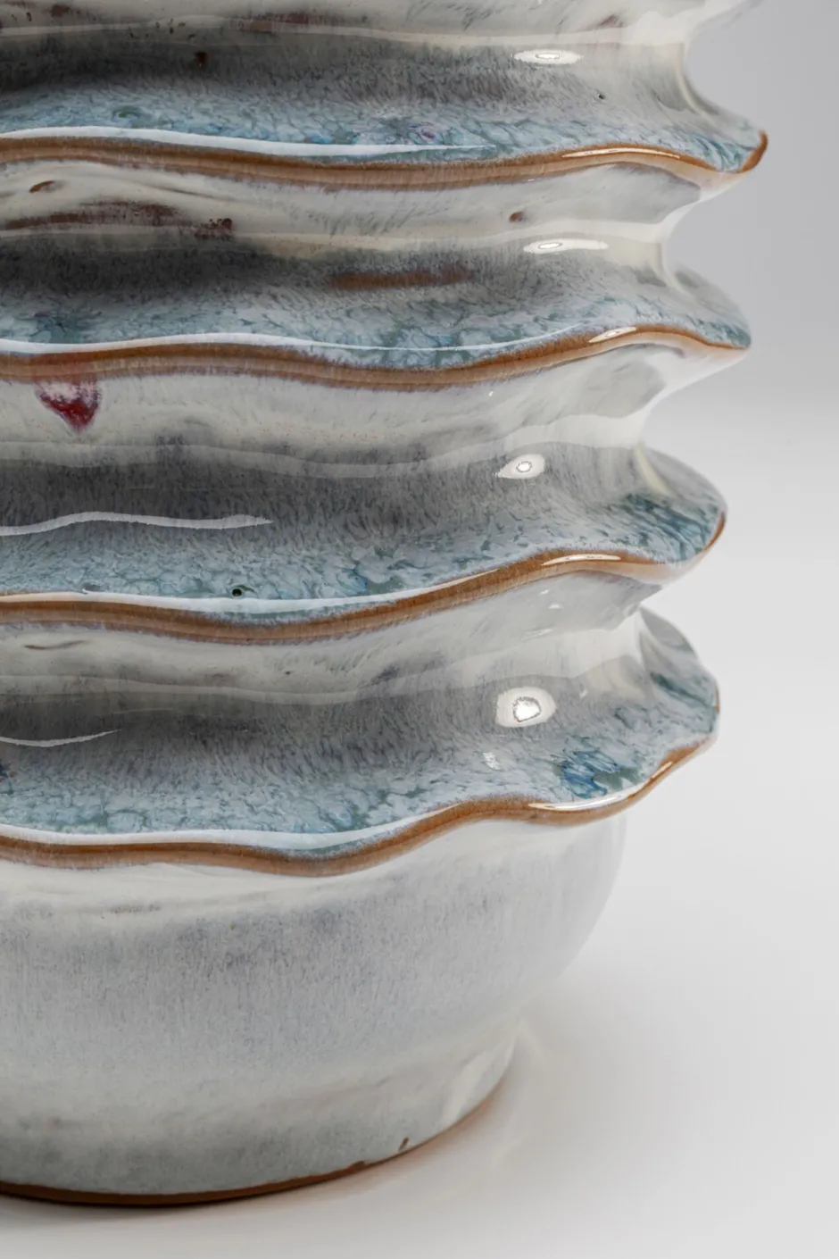 KARE Vase Mina Riffle 24cm