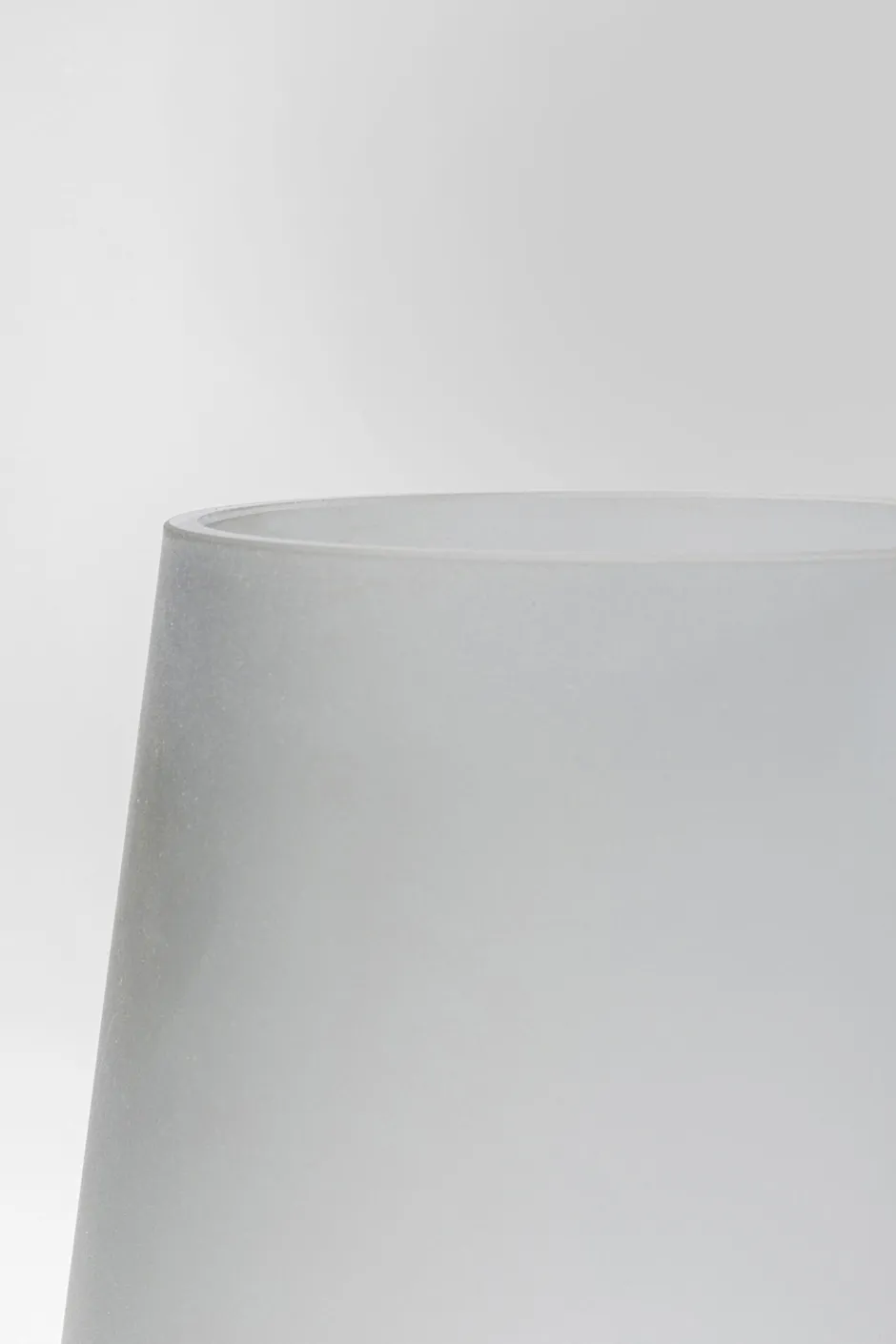 KARE Vase Noble Ring Grau Matt 26cm