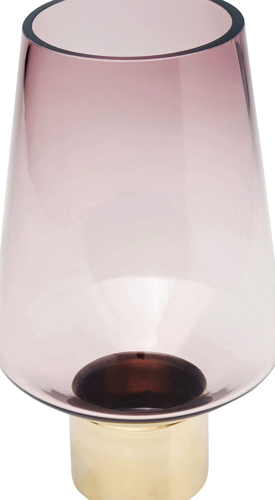 KARE Vase Noble Ring Lila 26cm