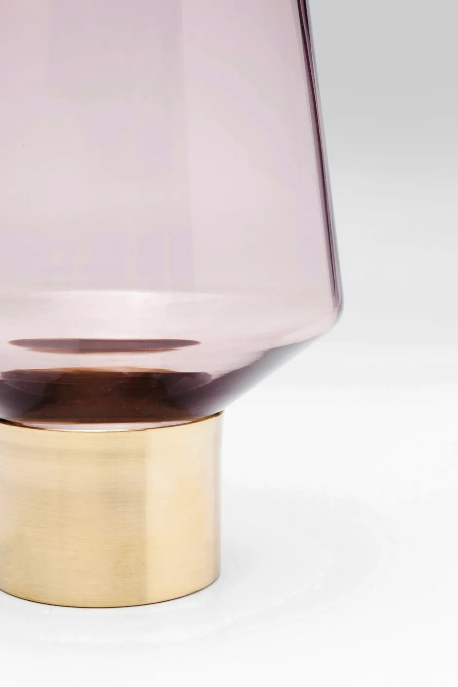 KARE Vase Noble Ring Lila 26cm