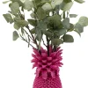 KARE Vase Pineapple Rosa 30cm