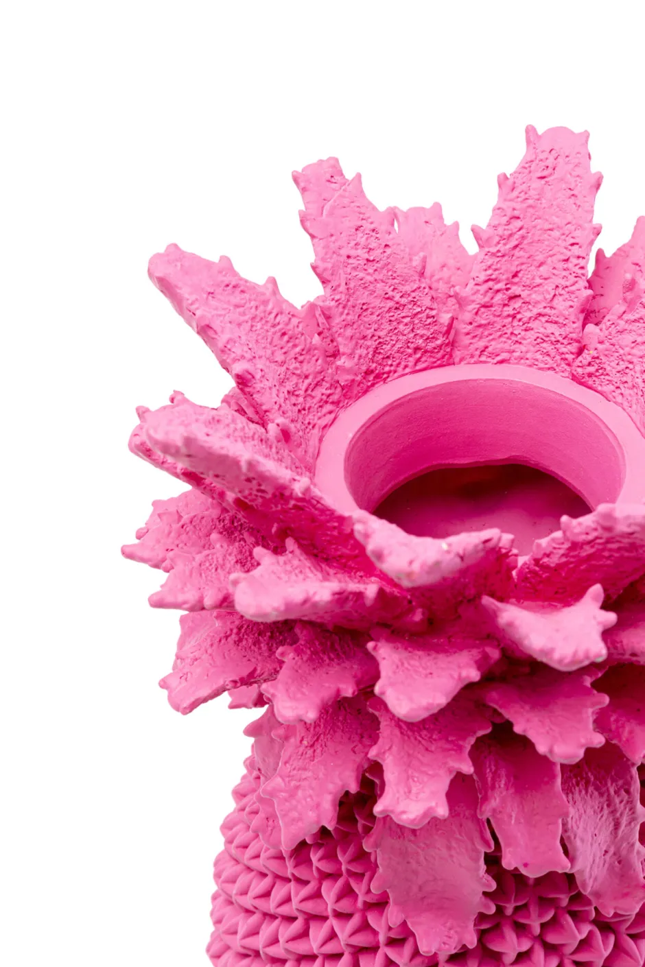 KARE Vase Pineapple Rosa 30cm