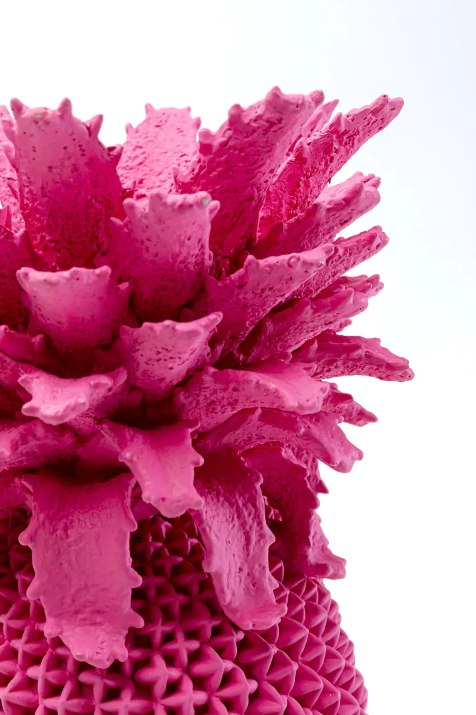 KARE Vase Pineapple Rosa 30cm